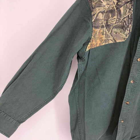 カベラス Cabela's リアルツリー ハンティングシャツ ガンパッチ メンズ import:L